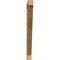 Ekena Millwork Traditional Block Rough Sawn Bracket, Western Red Cedar, 4"W x 42"D x 48"H BKT04X42X48TRA05RWR - alternate 4